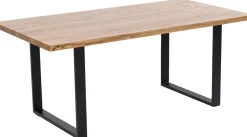 KARE Design Eettafel Jackie Oak Black 160x80 Fashion