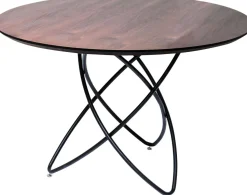 KARE Design Eettafel Molekular Black Walnut 120cm Shop