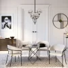 KARE Design Eettafel Molekular Zwart Ø120cm Cheap