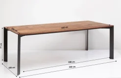 KARE Design Eettafel Phoenix 220x100cm Sale