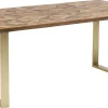 KARE Design Eettafel Stars Messing 180x90cm Online