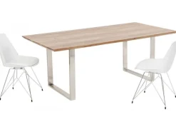 KARE Design Eettafel Symphony Chroom 200x100cm Sale