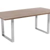 KARE Design Eettafel Symphony Donker Chroom 200x100cm Cheap