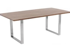 KARE Design Eettafel Symphony Donker Chroom 180x90cm Shop