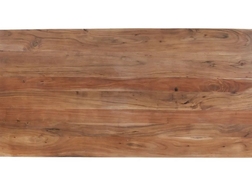 KARE Design Eettafel Symphony Donker Chroom 180x90cm Shop