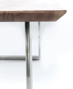 KARE Design Eettafel Symphony Donker Chroom 180x90cm Shop