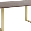 KARE Design Eettafel Symphony Donker Messing 160x80cm Best Sale