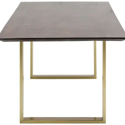 KARE Design Eettafel Symphony Donker Messing 180x90cm Discount