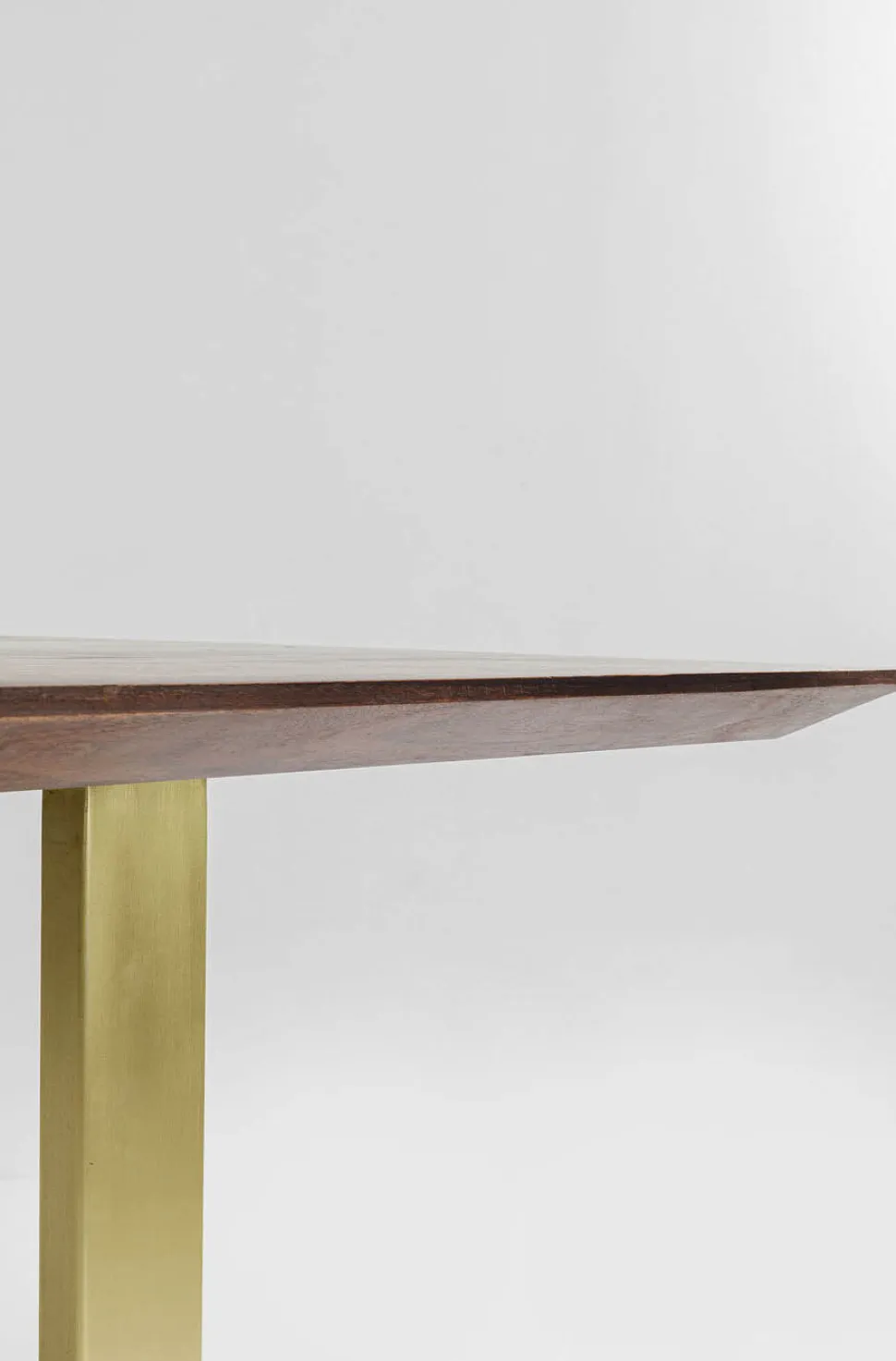 KARE Design Eettafel Symphony Donker Messing 180x90cm Discount