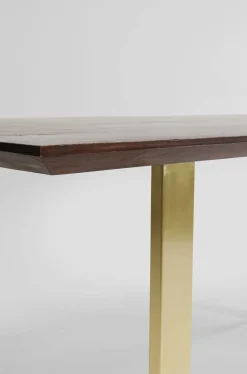 KARE Design Eettafel Symphony Donker Messing 180x90cm Discount