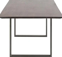 KARE Design Eettafel Symphony Donker Ruwstaal 180x90cm Store