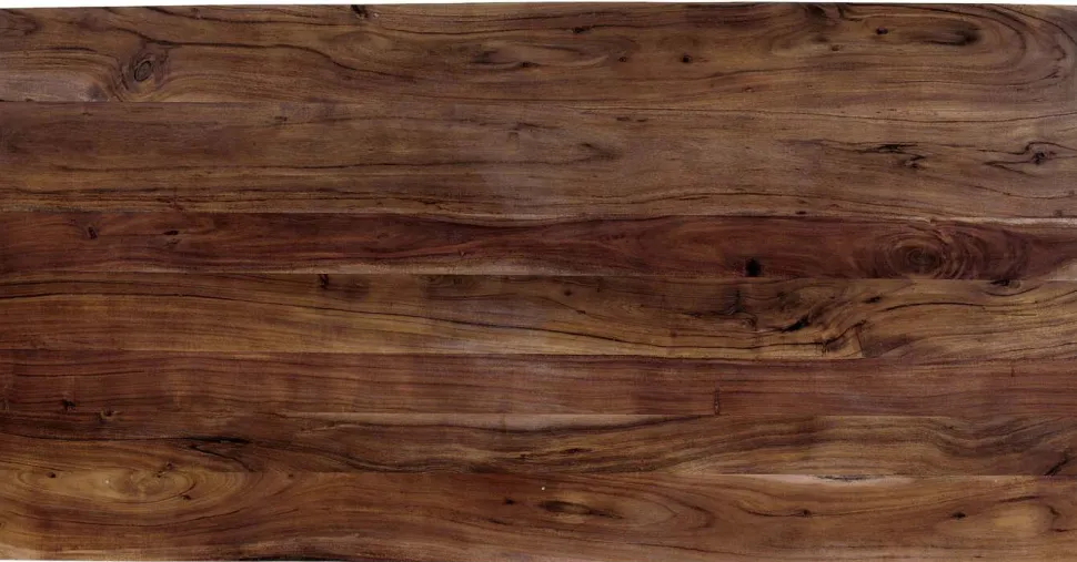 KARE Design Eettafel Symphony Donker Ruwstaal 180x90cm Store