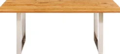 KARE Design Eettafel Symphony Eiken Chroom 160x80cm Sale