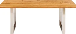 KARE Design Eettafel Symphony Eiken Chroom 200x100cm Sale