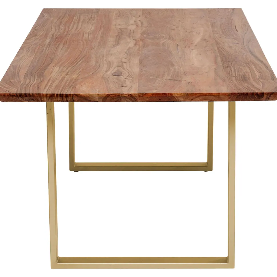 KARE Design Eettafel Symphony Messing 200x100cm Cheap