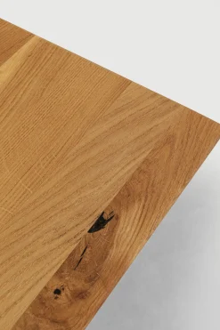 KARE Design Eettafel Symphony Oak Cross Black 180x90cm Outlet