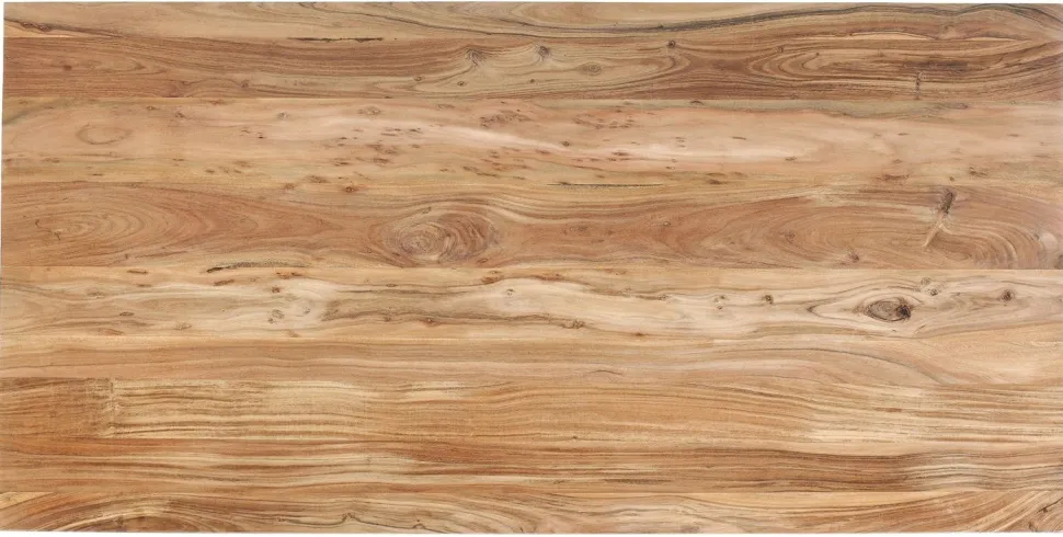 KARE Design Eettafel Symphony Ruwstaal 200x100cm Clearance