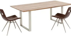 KARE Design Eettafel Symphony Zilver 160x80cm Shop