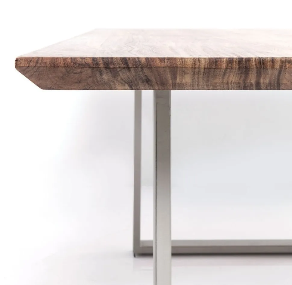 KARE Design Eettafel Symphony Zilver 160x80cm Shop