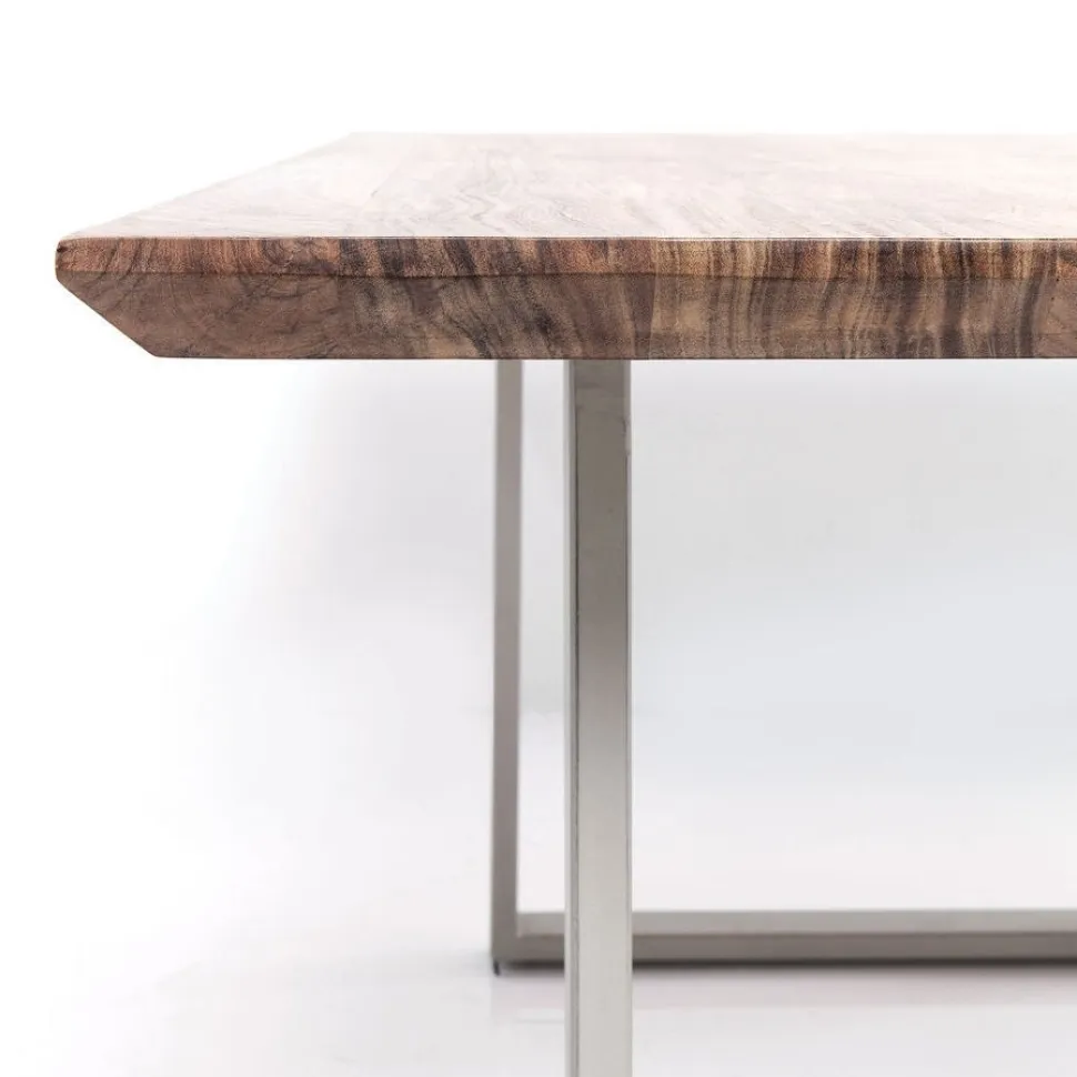 KARE Design Eettafel Symphony Zilver 180x90cm Online