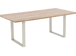 KARE Design Eettafel Symphony Zilver 200x100cm Outlet