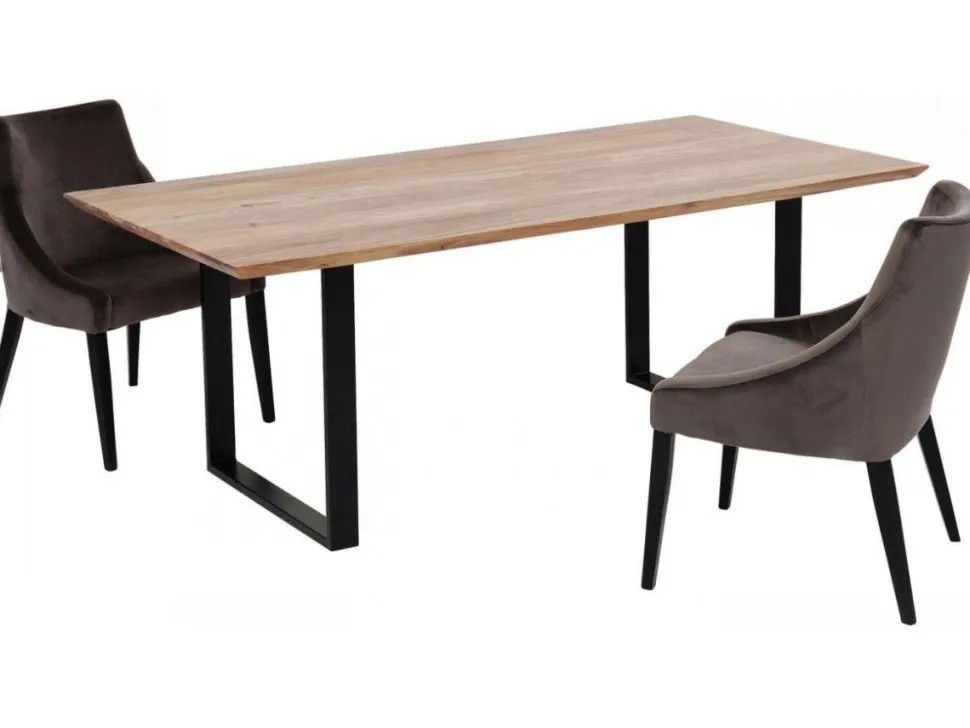KARE Design Eettafel Symphony Zwart 160x80cm Shop
