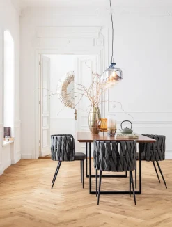 KARE Design Eettafel Symphony Zwart 200x100cm Clearance