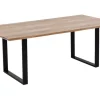 KARE Design Eettafel Symphony Zwart 180x90cm Best