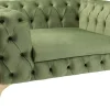 KARE Design Fauteuil Bellissima Velvet Green 120cm Fashion