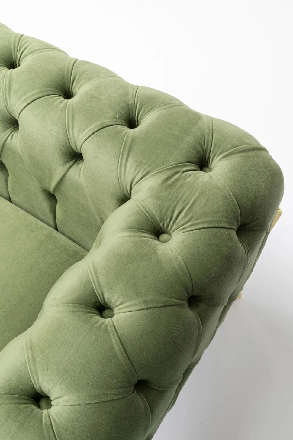 KARE Design Fauteuil Bellissima Velvet Green 120cm Fashion