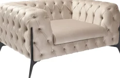 KARE Design Fauteuil Bellissima Velvet Taupe 120cm Online