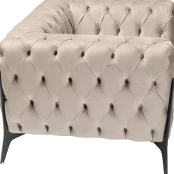 KARE Design Fauteuil Bellissima Velvet Taupe 120cm Online