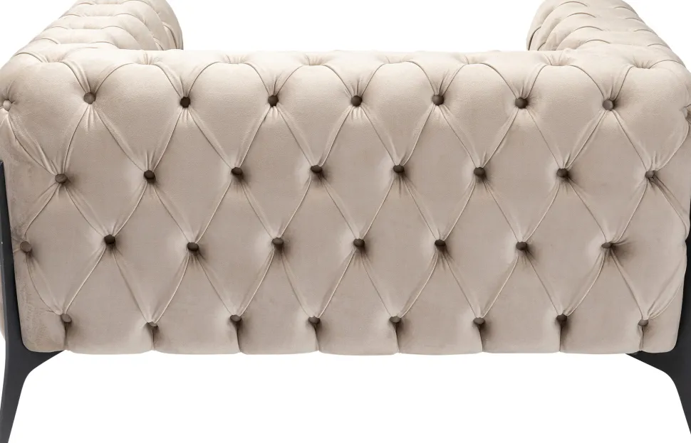 KARE Design Fauteuil Bellissima Velvet Taupe 120cm Online