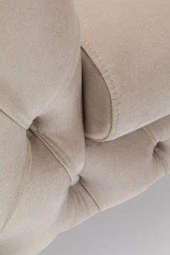 KARE Design Fauteuil Bellissima Velvet Taupe 120cm Online
