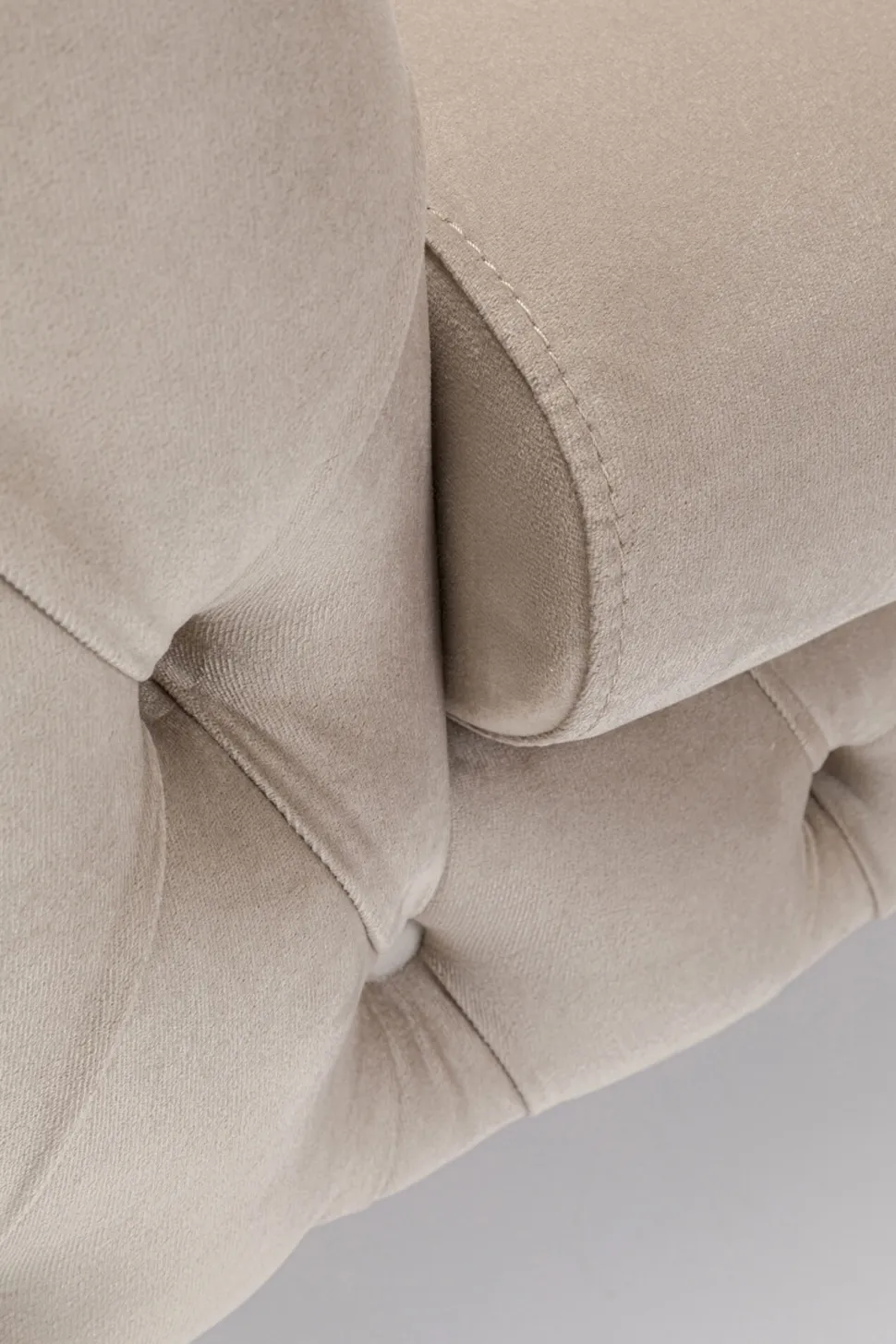 KARE Design Fauteuil Bellissima Velvet Taupe 120cm Online