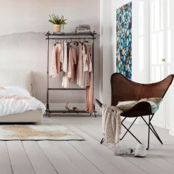 KARE Design Fauteuil Butterfly Bruin Econo Store