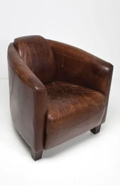 KARE Design Fauteuil Cigar Lounge Bruin Sale