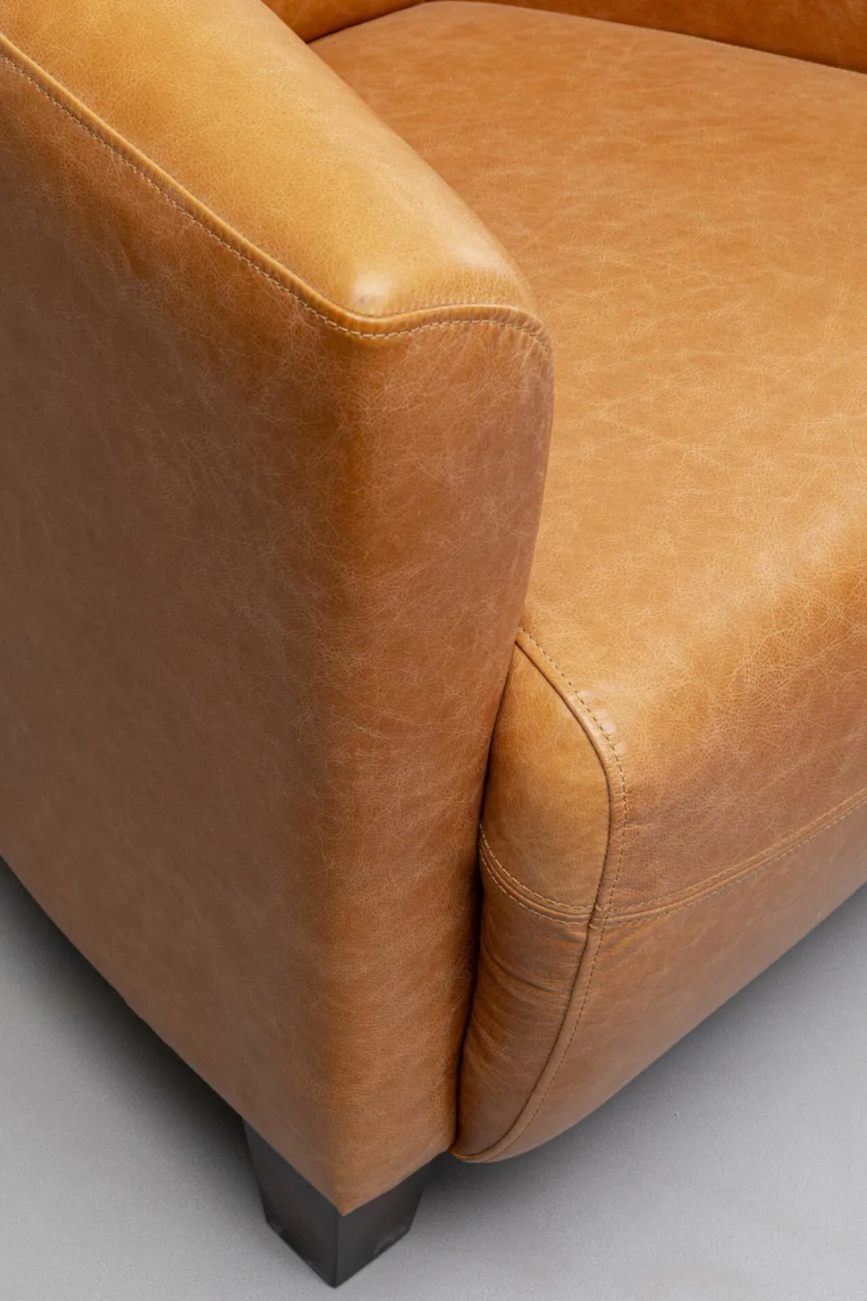 KARE Design Fauteuil Cigar Lounge Smart Leather Light Brown Best Sale