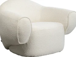 KARE Design Fauteuil Dreamy Boucle Cream Hot