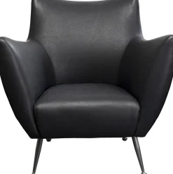 KARE Design Fauteuil Goldfinger Smart Leather Black Shop
