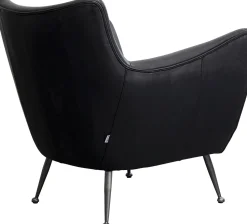 KARE Design Fauteuil Goldfinger Smart Leather Black Shop