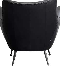 KARE Design Fauteuil Goldfinger Smart Leather Black Shop