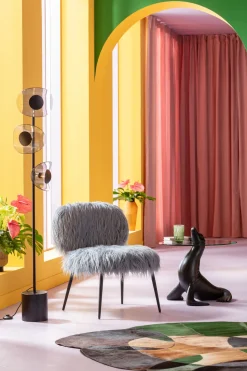 KARE Design Fauteuil Hairy Blue Shop