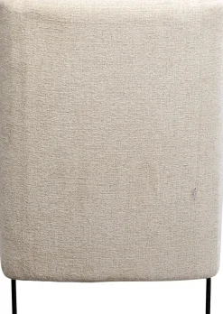 KARE Design Fauteuil + Hocker Quinn High Beige Hot