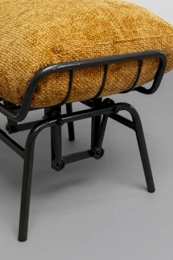 KARE Design Fauteuil + Hocker Vienna Swing Yellow Shop