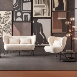 KARE Design Fauteuil Jacky Teddy Discount