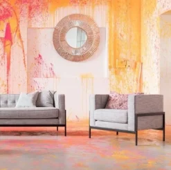 KARE Design Fauteuil Loft Salt & Pepper Best