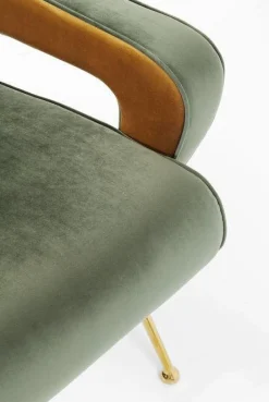 KARE Design Fauteuil Luna Hoog Groen Cheap