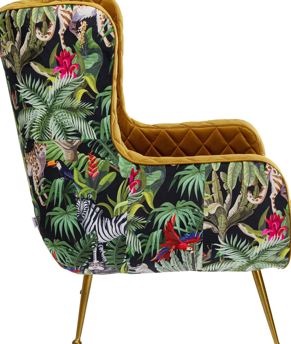 KARE Design Fauteuil Nonna Jungle Hot