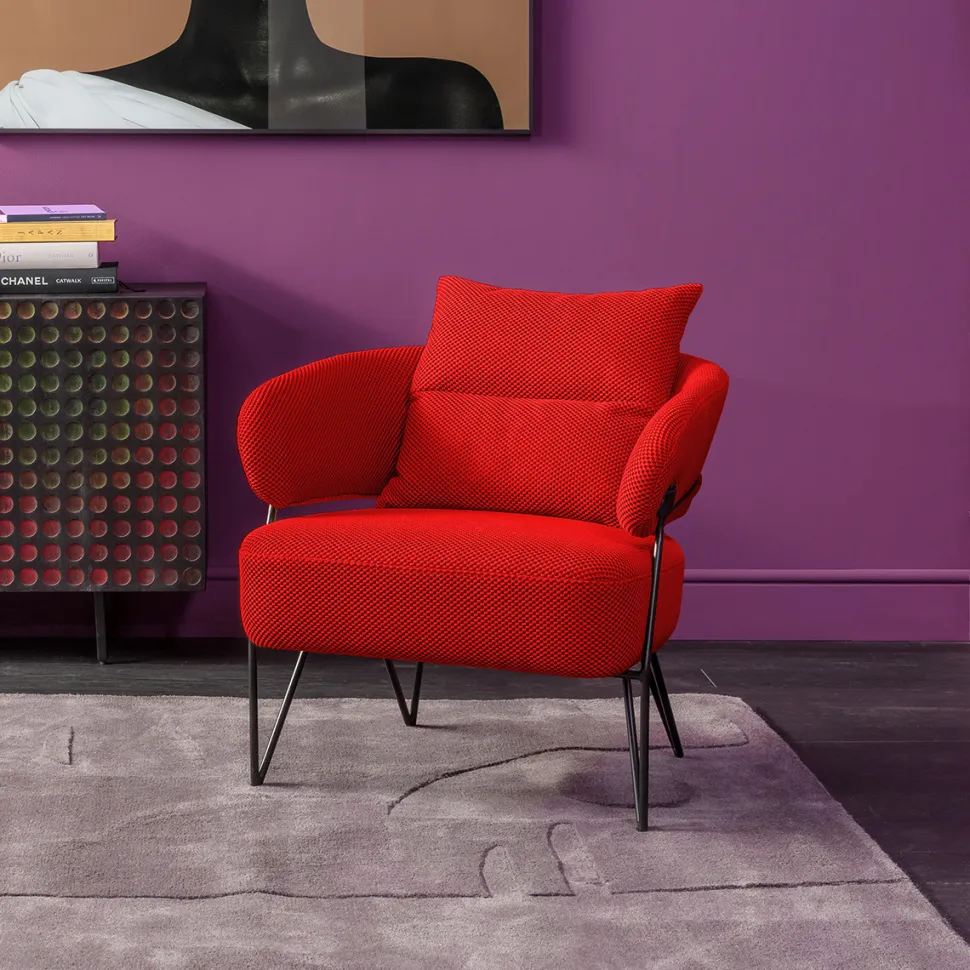 KARE Design Fauteuil Peppo Red Store